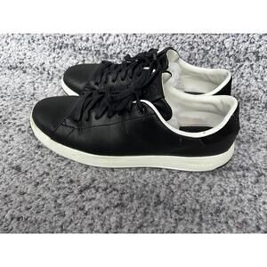 Cole Haan Women GrandPro Tennis Leather Black/White W02896 Size US 8.5 B / EU 39